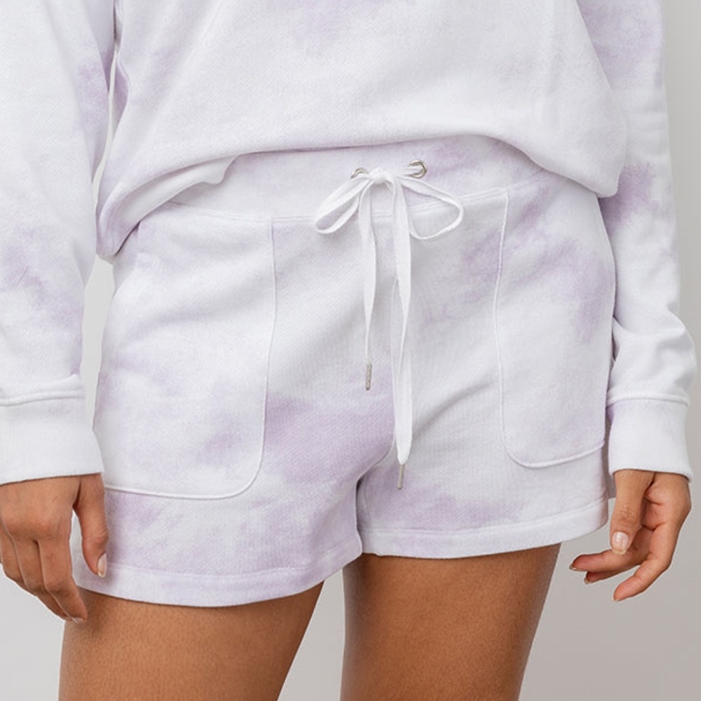 NWT Rails Robin Lavender Tie Dye Shorts Large